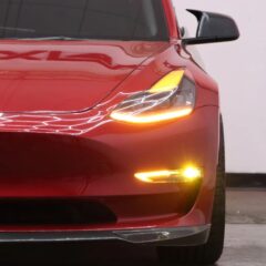 Model 3/Y AlphaRex 雙色 LED 投影霧燈